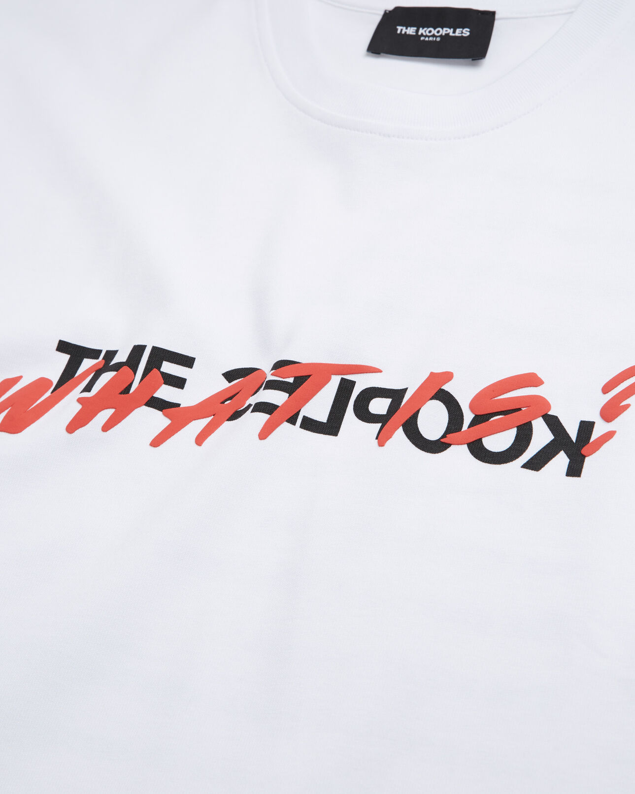 The Kooples HERREN WHITE was ist ein weißes t-shirt