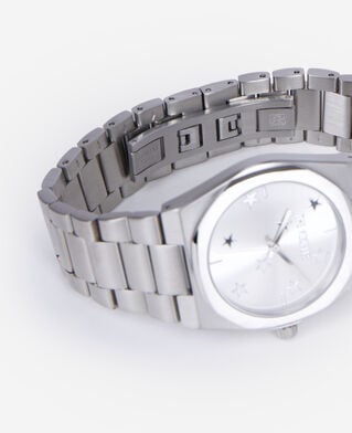 The Kooples MIXTE SILVER montre avec &eacute;toiles argent&eacute;e