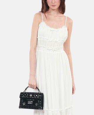 The Kooples F WHITE long white dress with bows