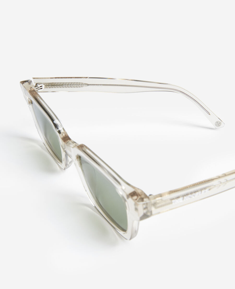 sonnenbrille grau transparent