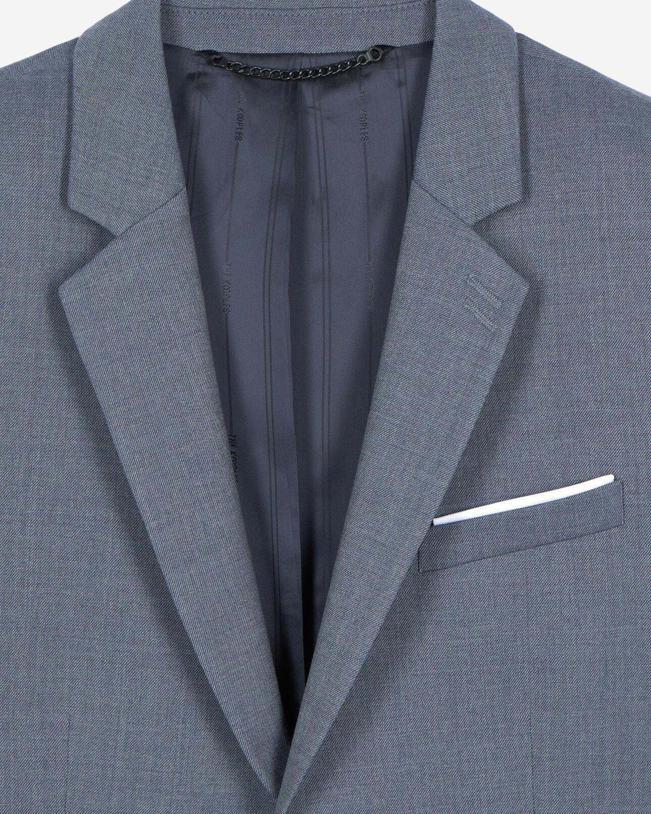 The Kooples MEN BLUE blue wool suit jacket