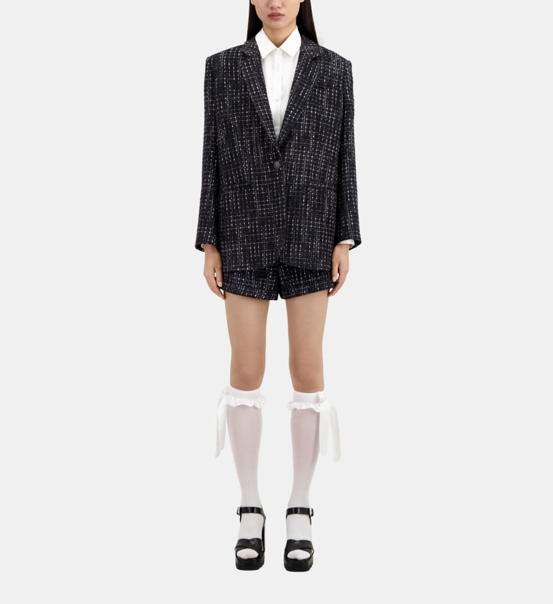 The kooples hotsell tweed jacket