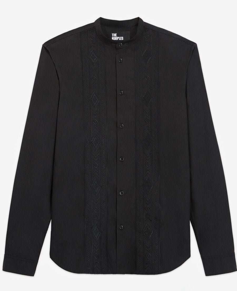 The Kooples H BLACK black shirt