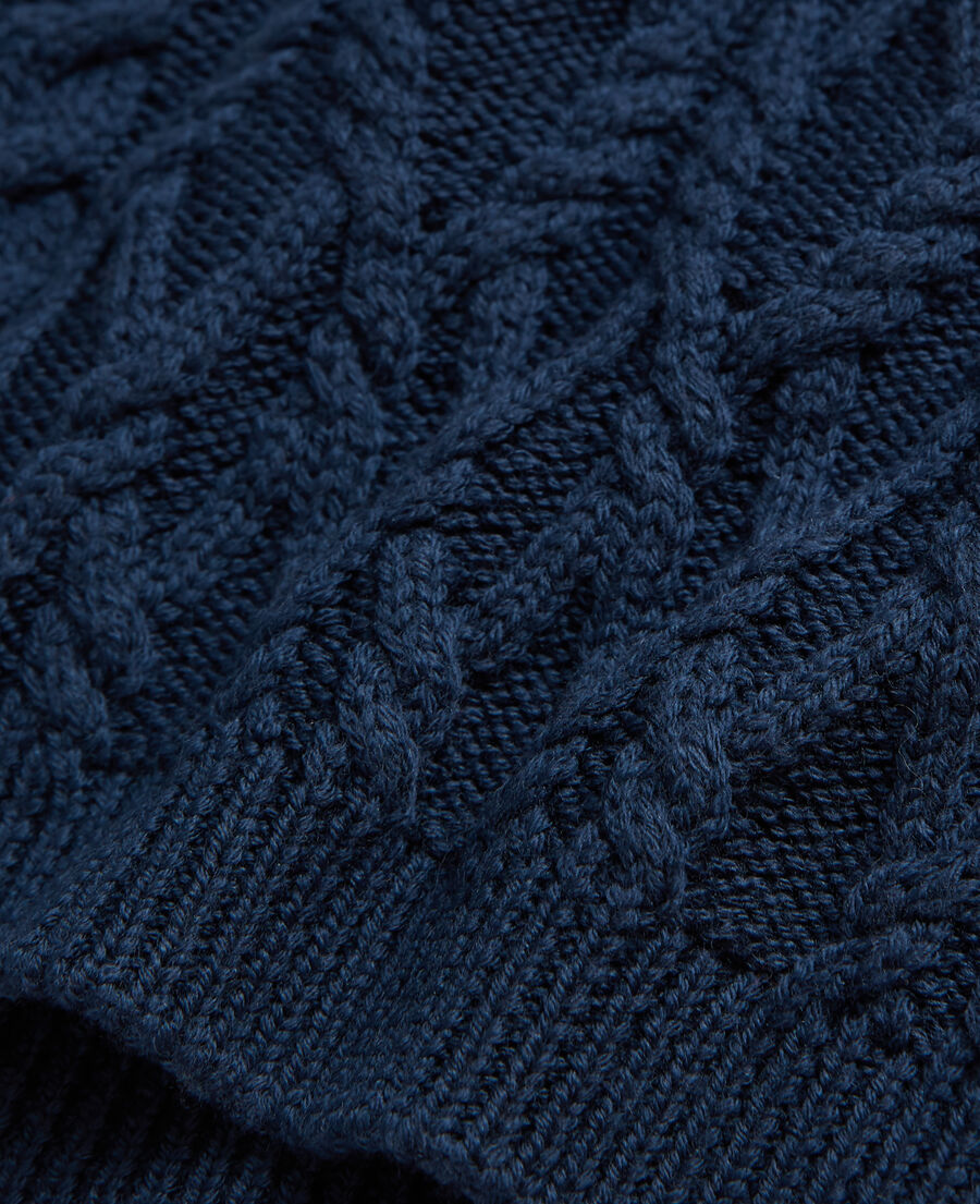 Incorrecto Jane Austen favorito Jersey lana azul | The Kooples