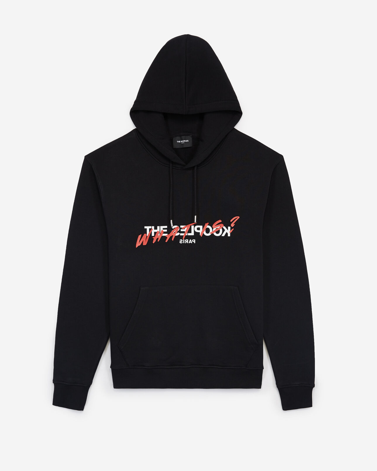 The Kooples HOMME BLACK sweat noir sérigraphie what is