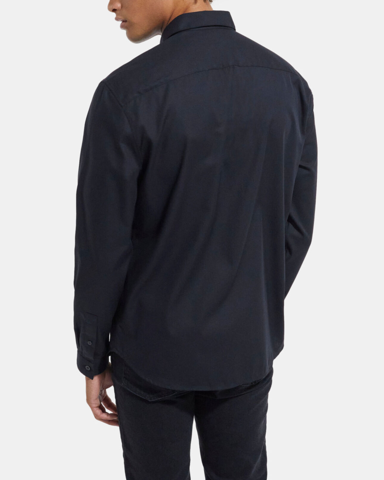 The Kooples HOMME BLACK chemise col classique noire