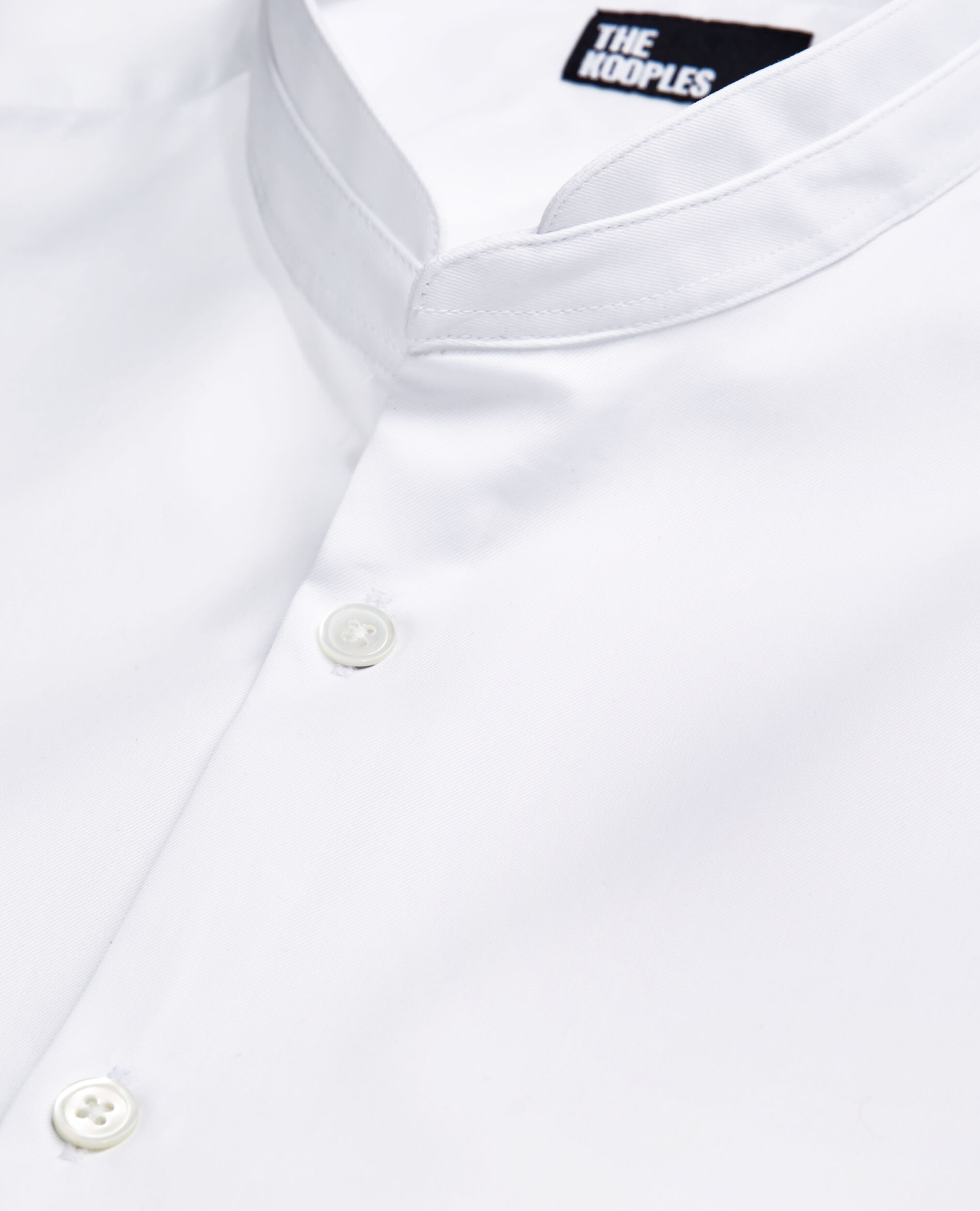 トップス carorie COLLAR SHIRT WHITE / L Spread Collar Non-Iron Twill Shirt - White | Charles Tyrwhitt