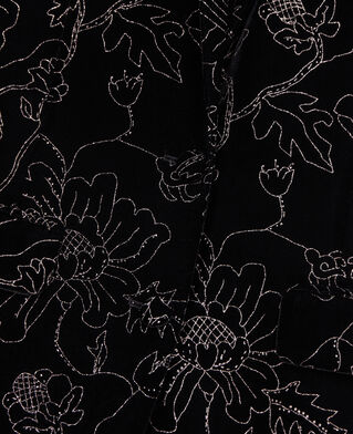 The Kooples F BLACK black velvet suit jacket