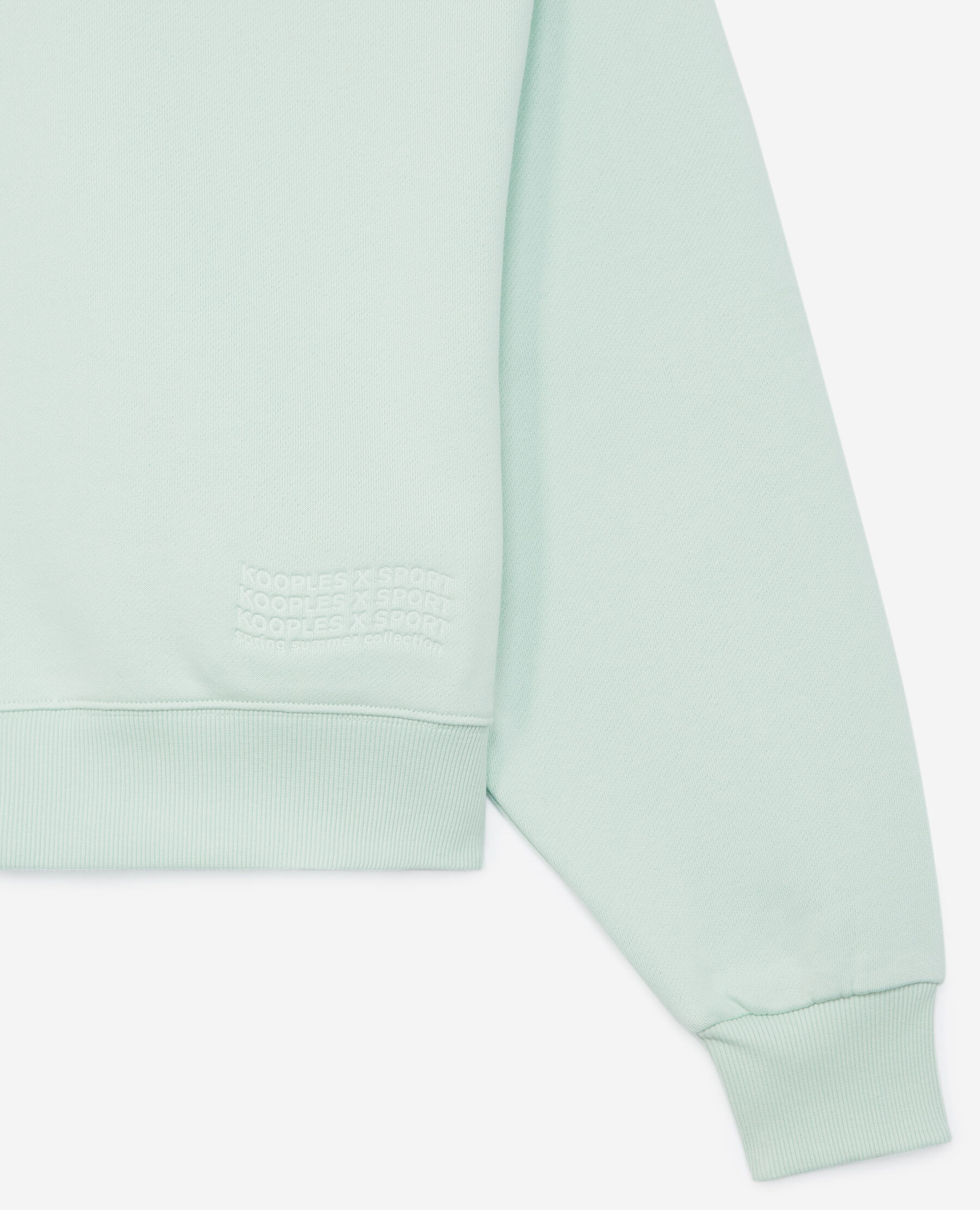 Mint green store sweatshirt h&m