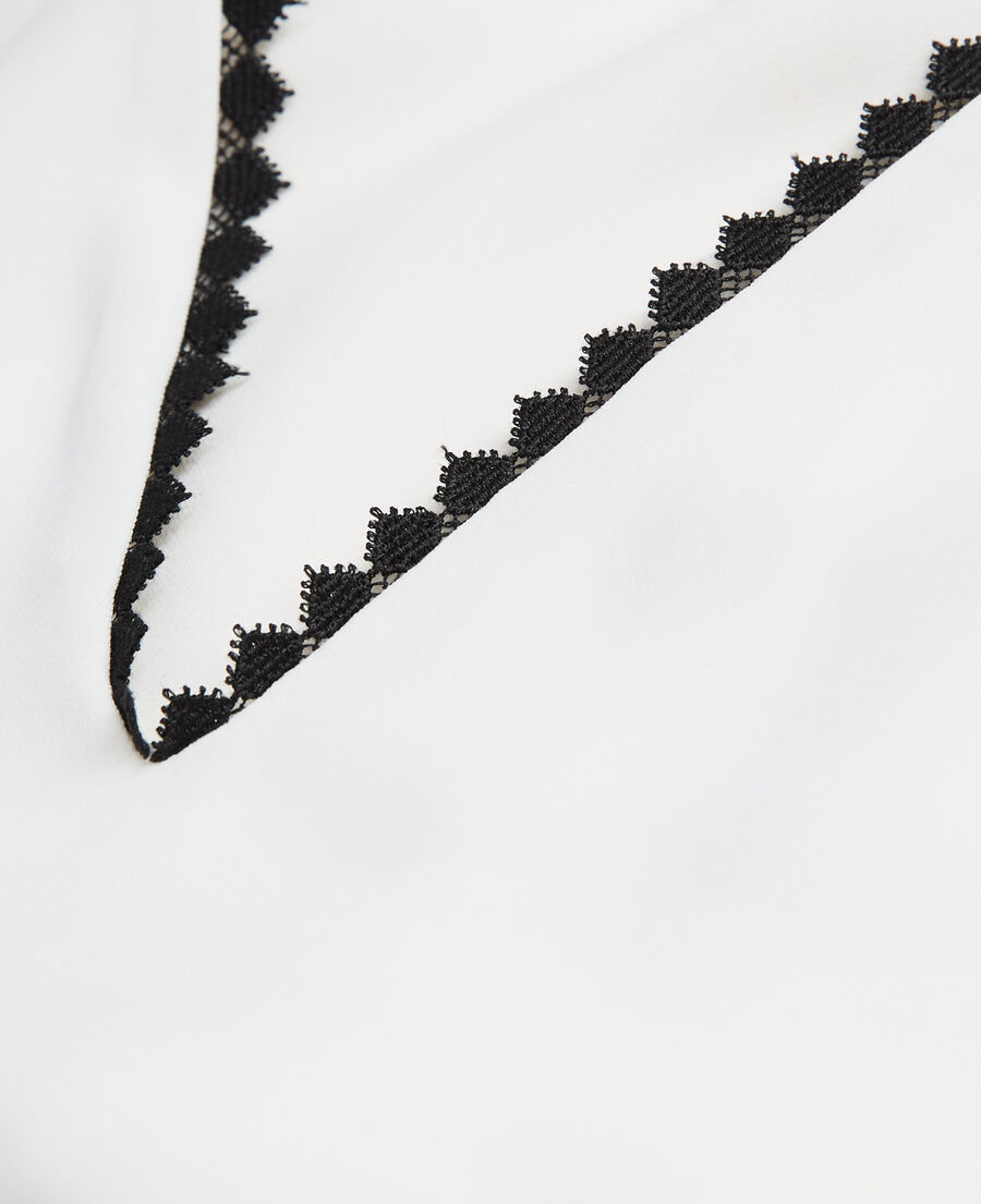 The Kooples F ECRU ecru top