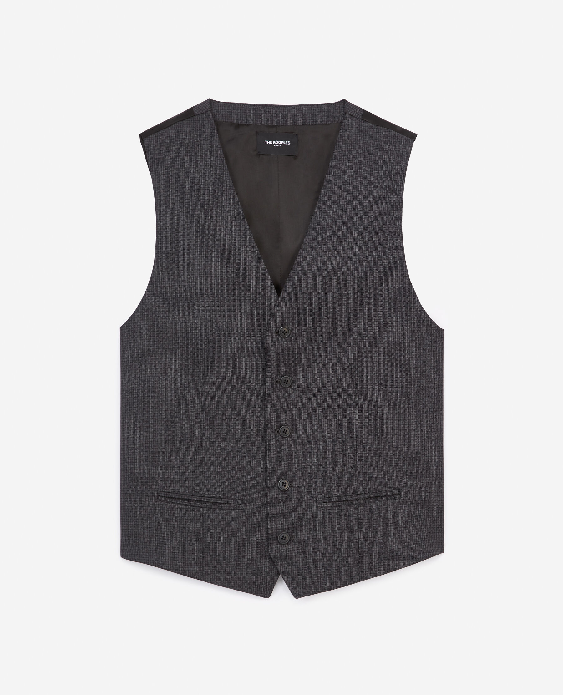 Gilet costume on sale gris