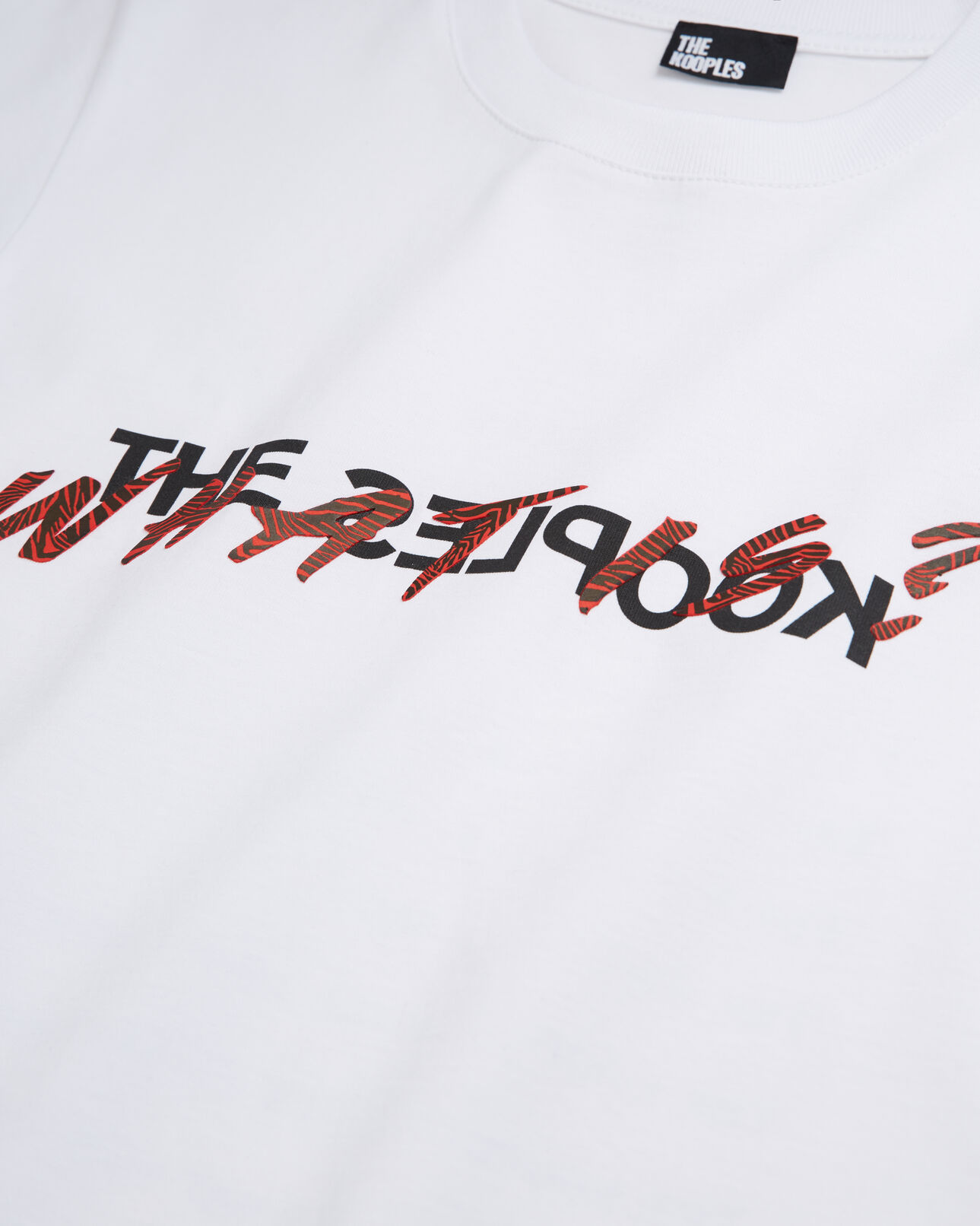 The Kooples FEMME WHITE t-shirt femme what is blanc