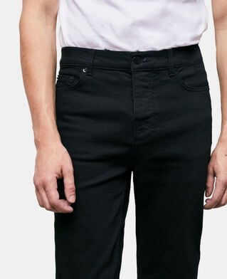 The Kooples H BLACK black slim-fit jeans