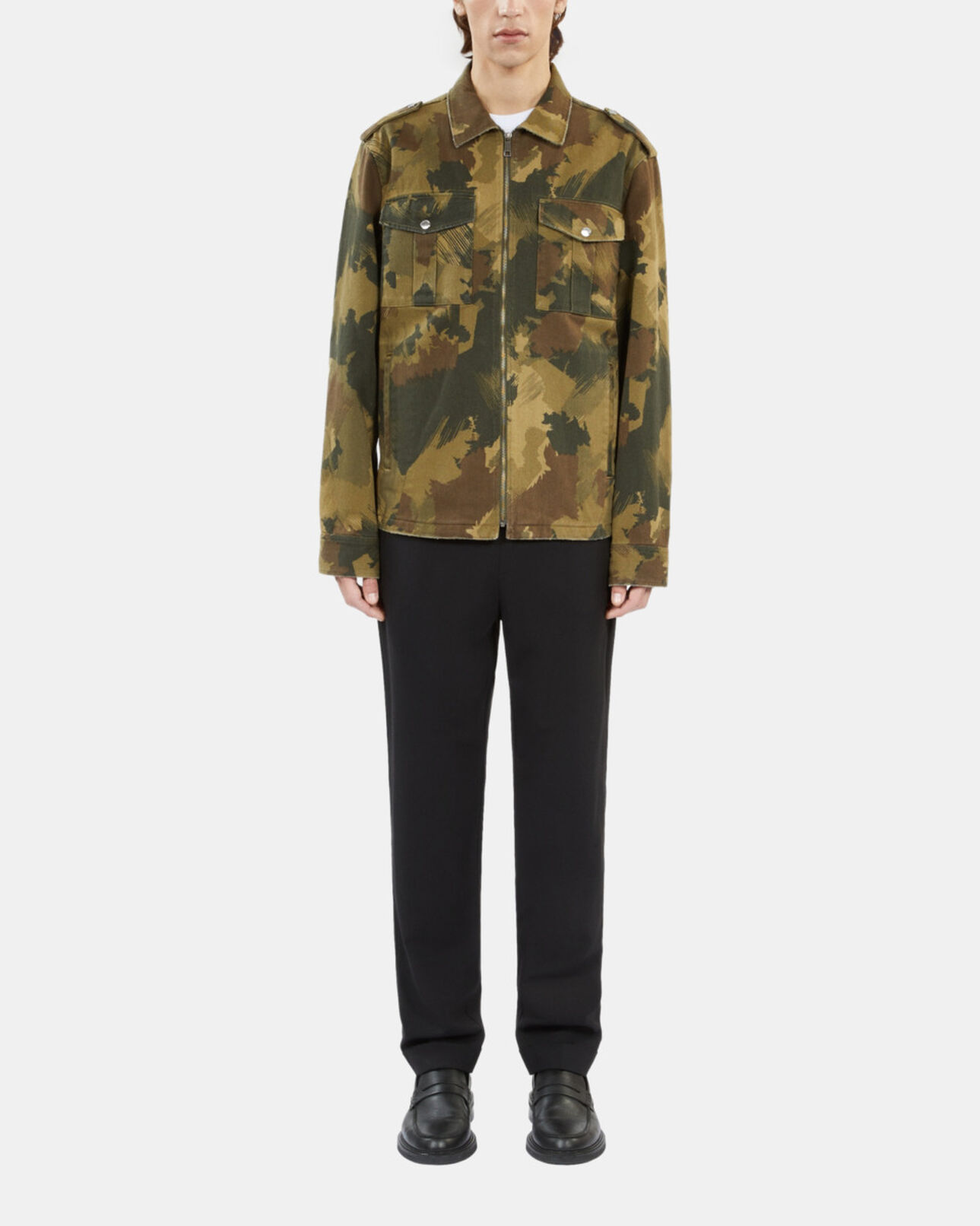 The Kooples MEN CAMOUFLAGE camouflage jacket