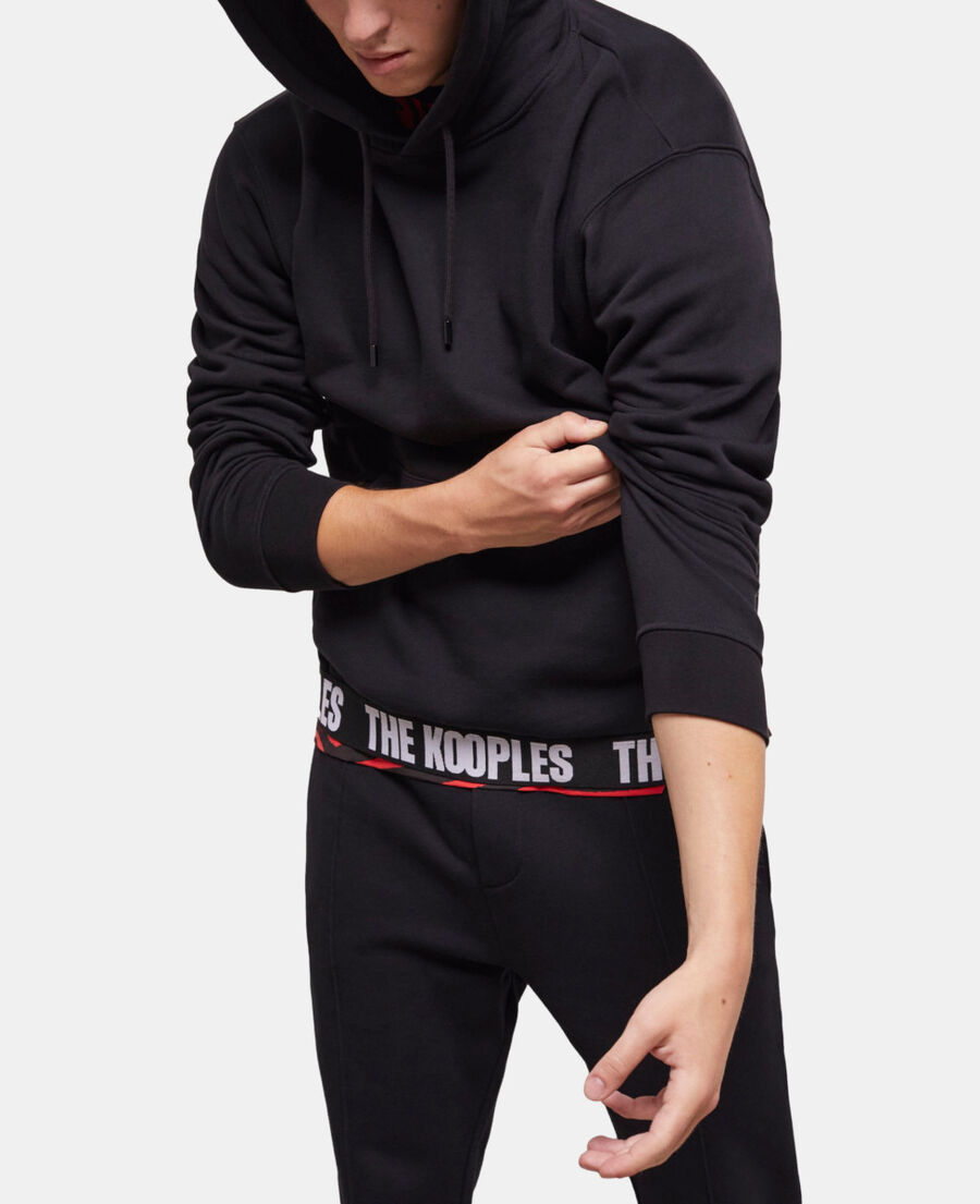 the kooples black logo sweatshirt