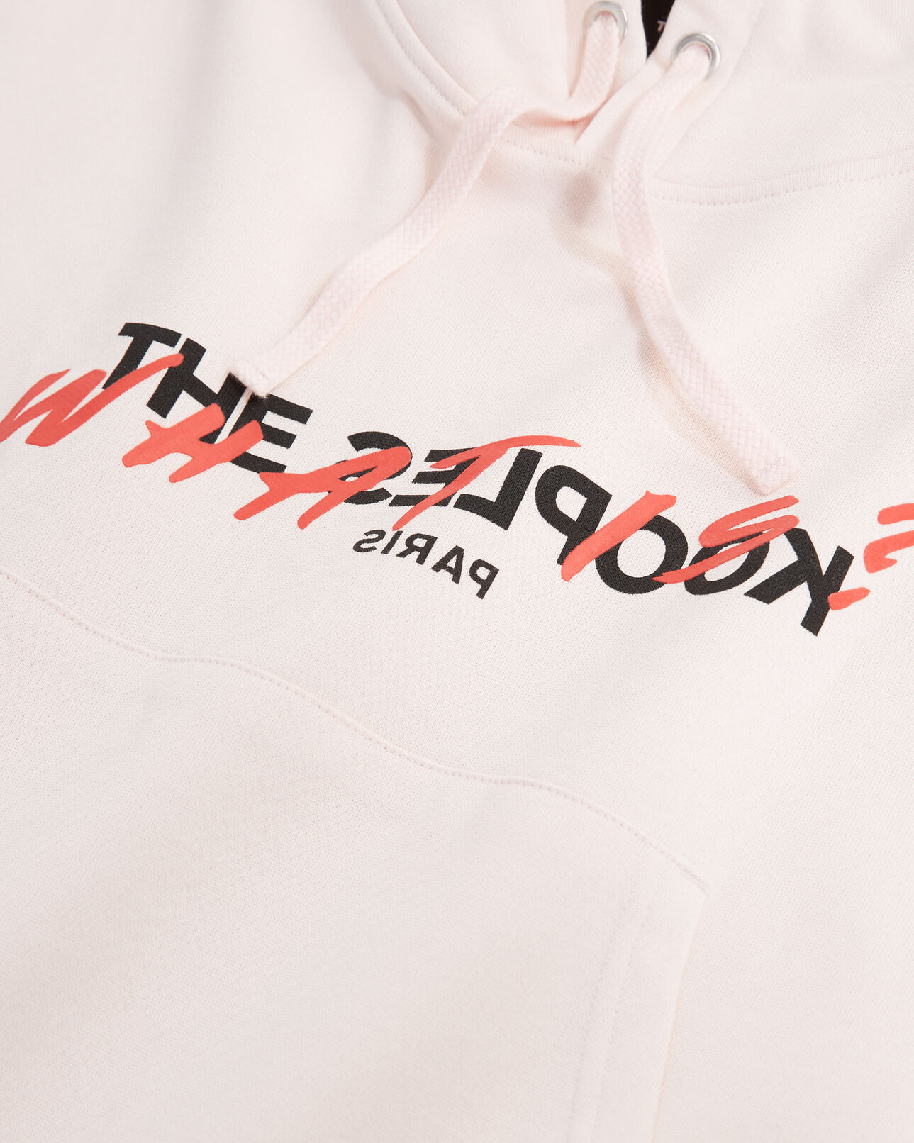 The Kooples FEMME PINK sweat rose sérigraphie what is