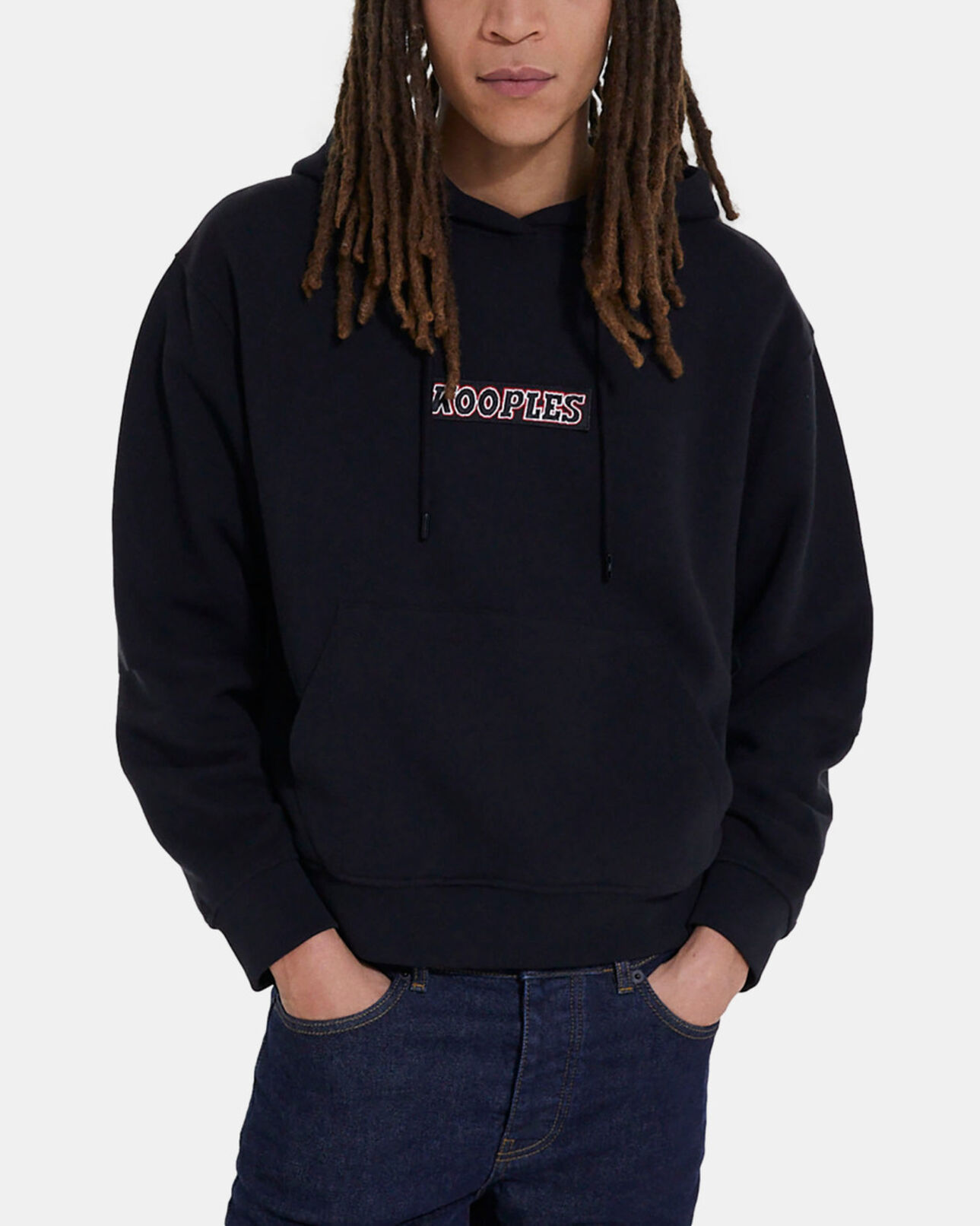 The Kooples HOMME BLACK sweatshirt noir