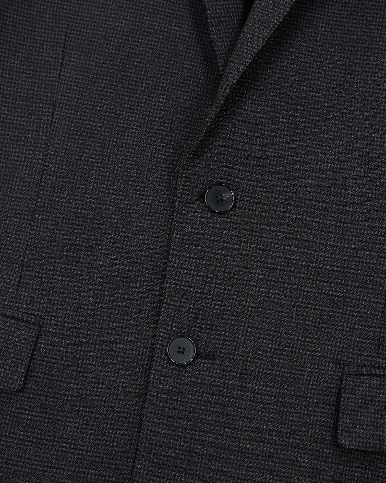 Wool suit jacket, BLACK GREY, hi-res image number null