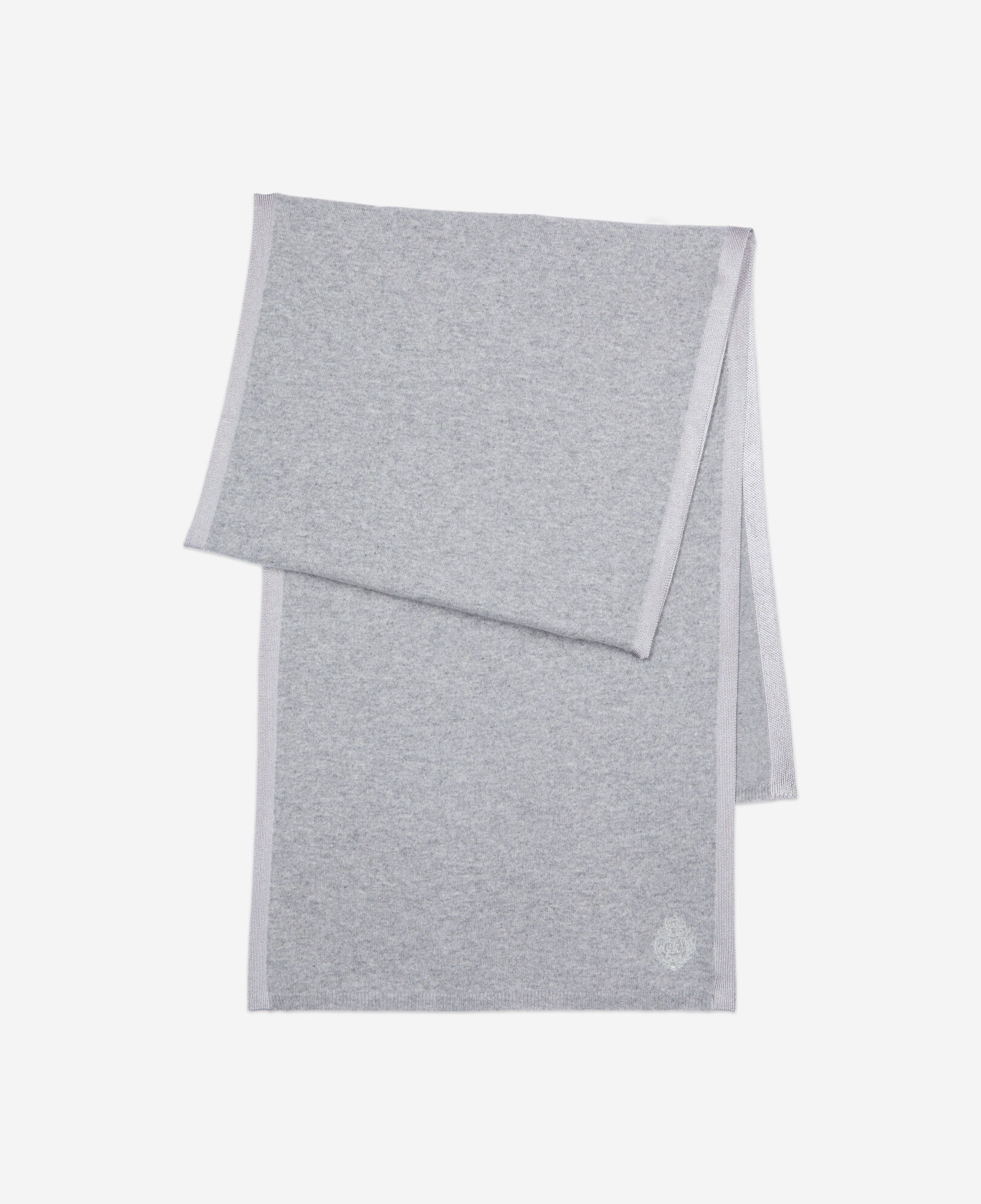 The Kooples MIXTE MIDDLE GREY MEL écharpe en cachemire grise
