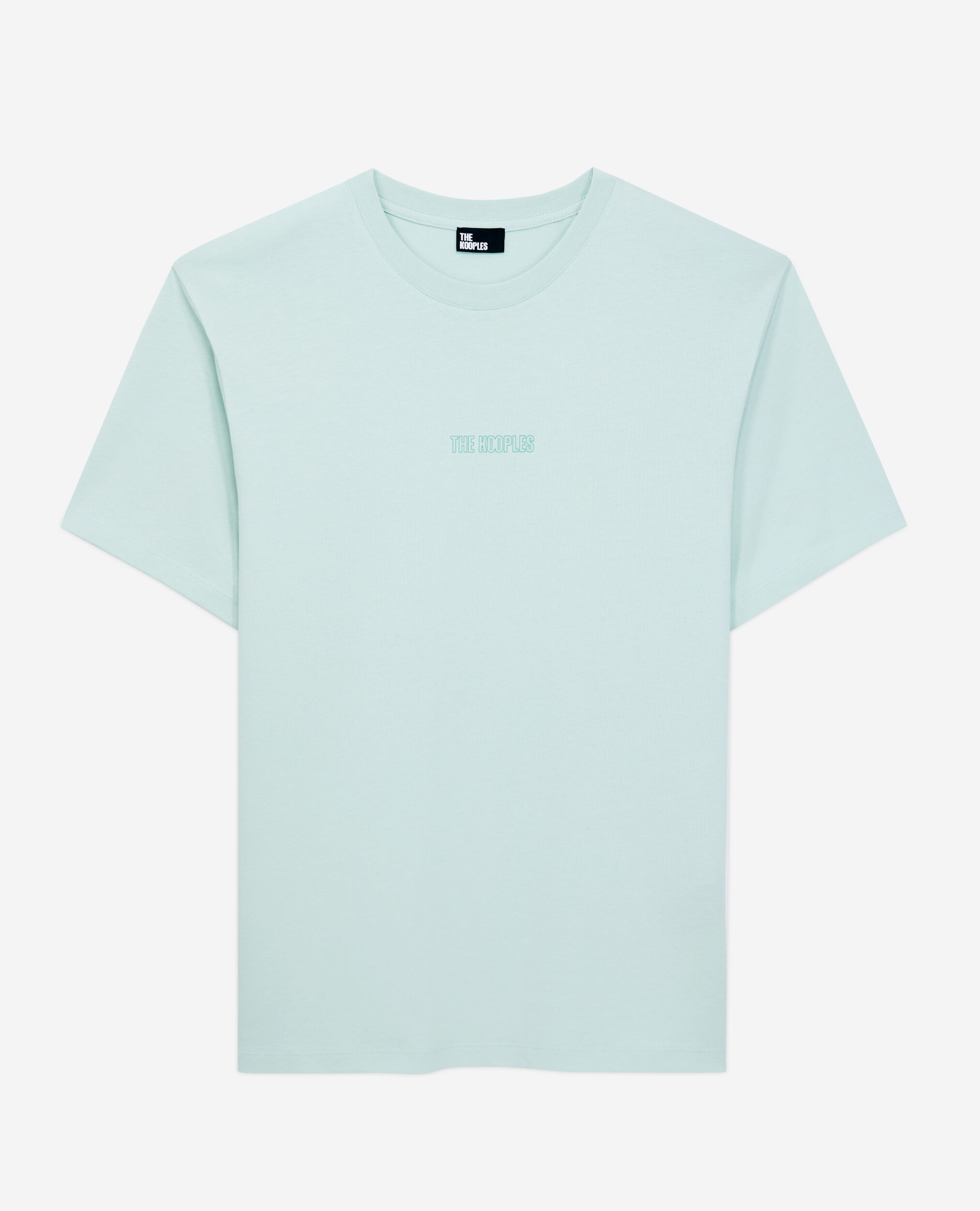 T-shirt vert avec logo, OCEAN, hi-res image number null