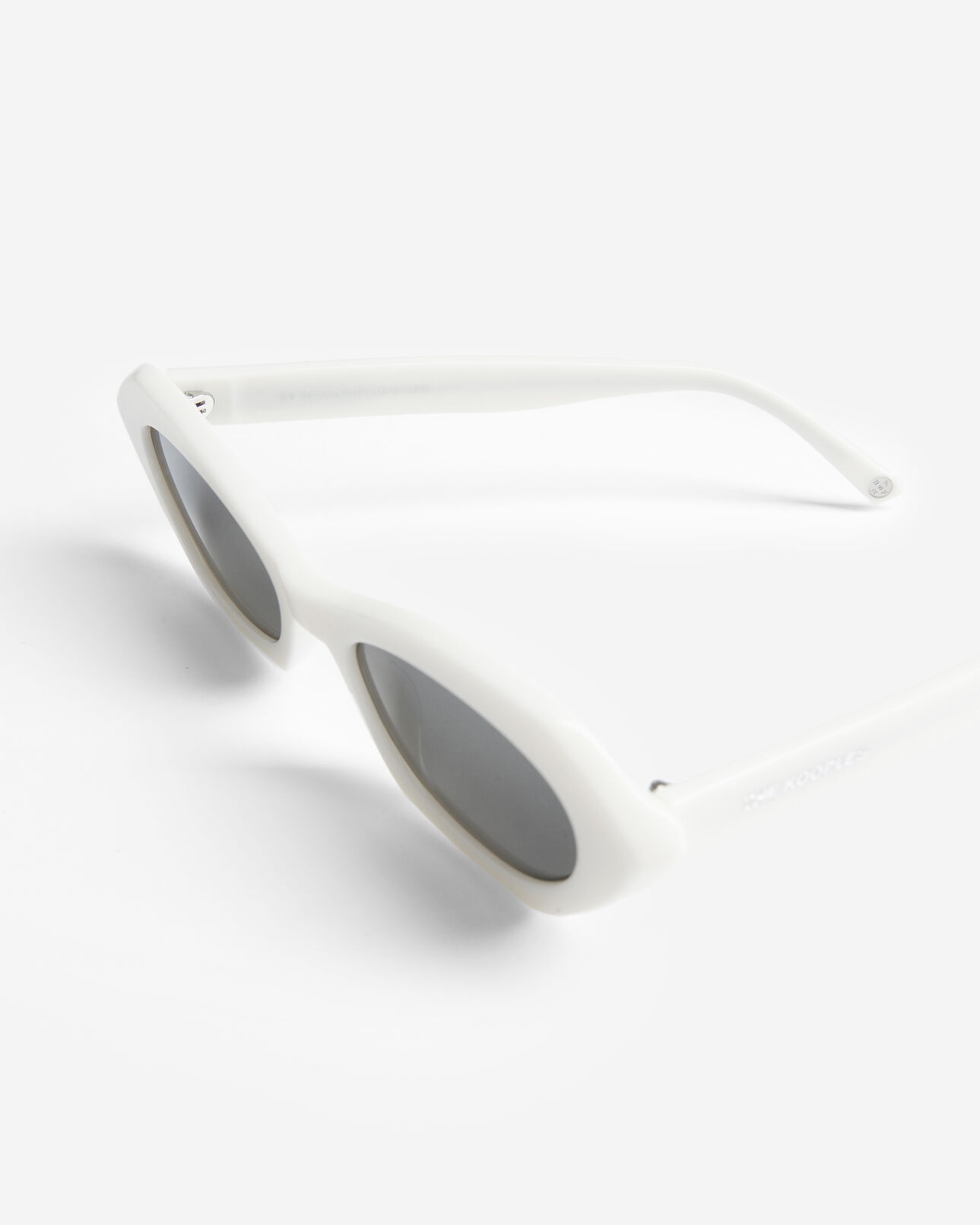 The Kooples F WHITE white cat eye sunglasses