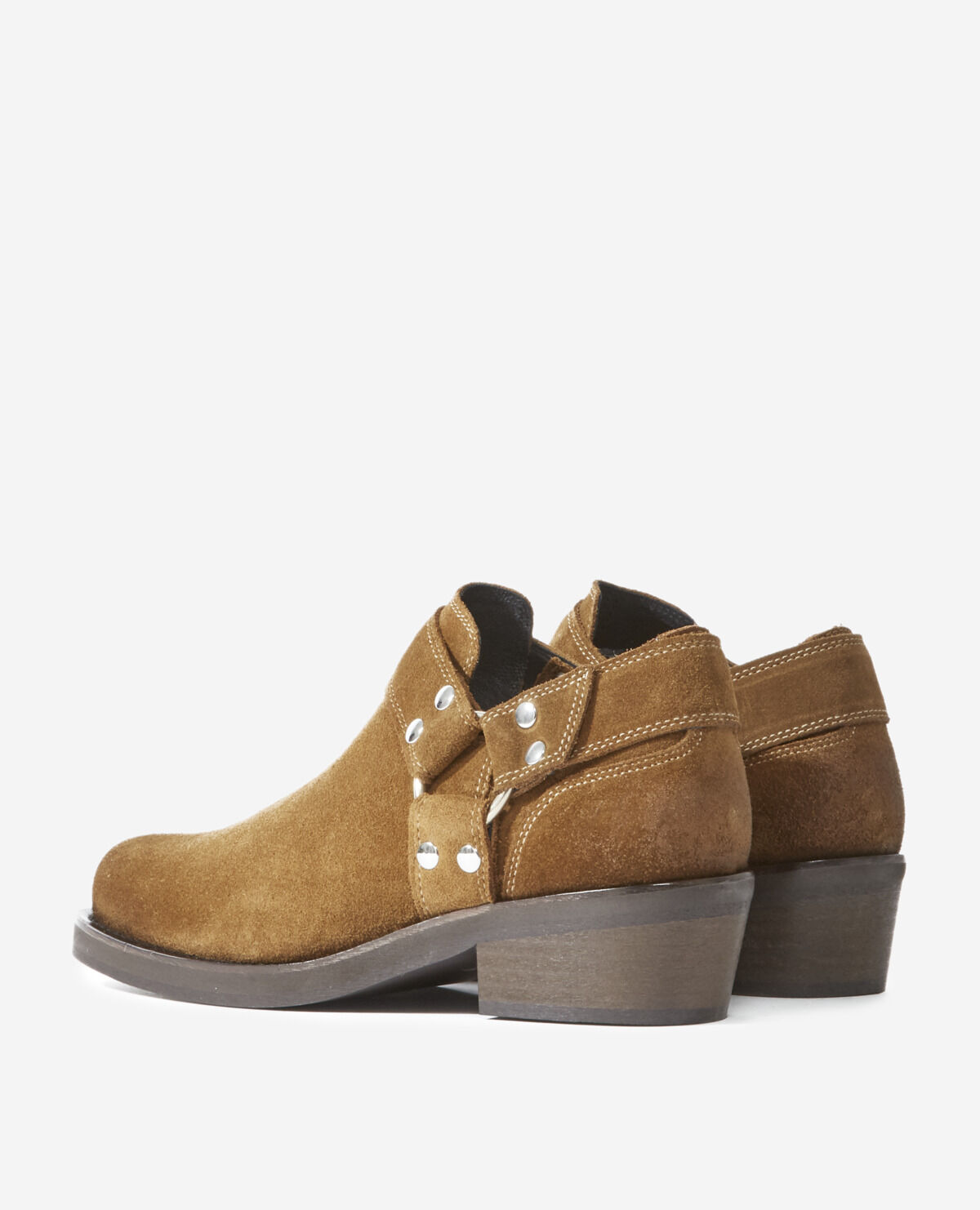 Ankle boots with straps clearance