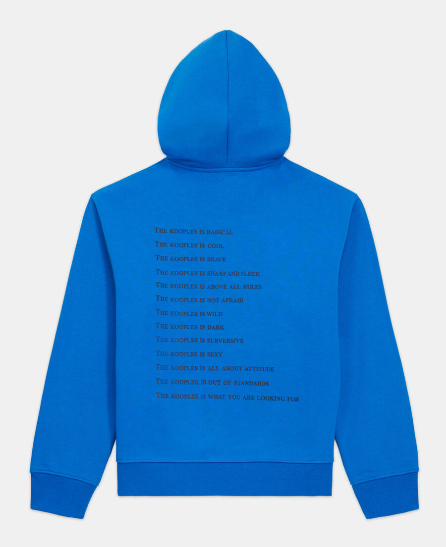 what is blue sweatshirt