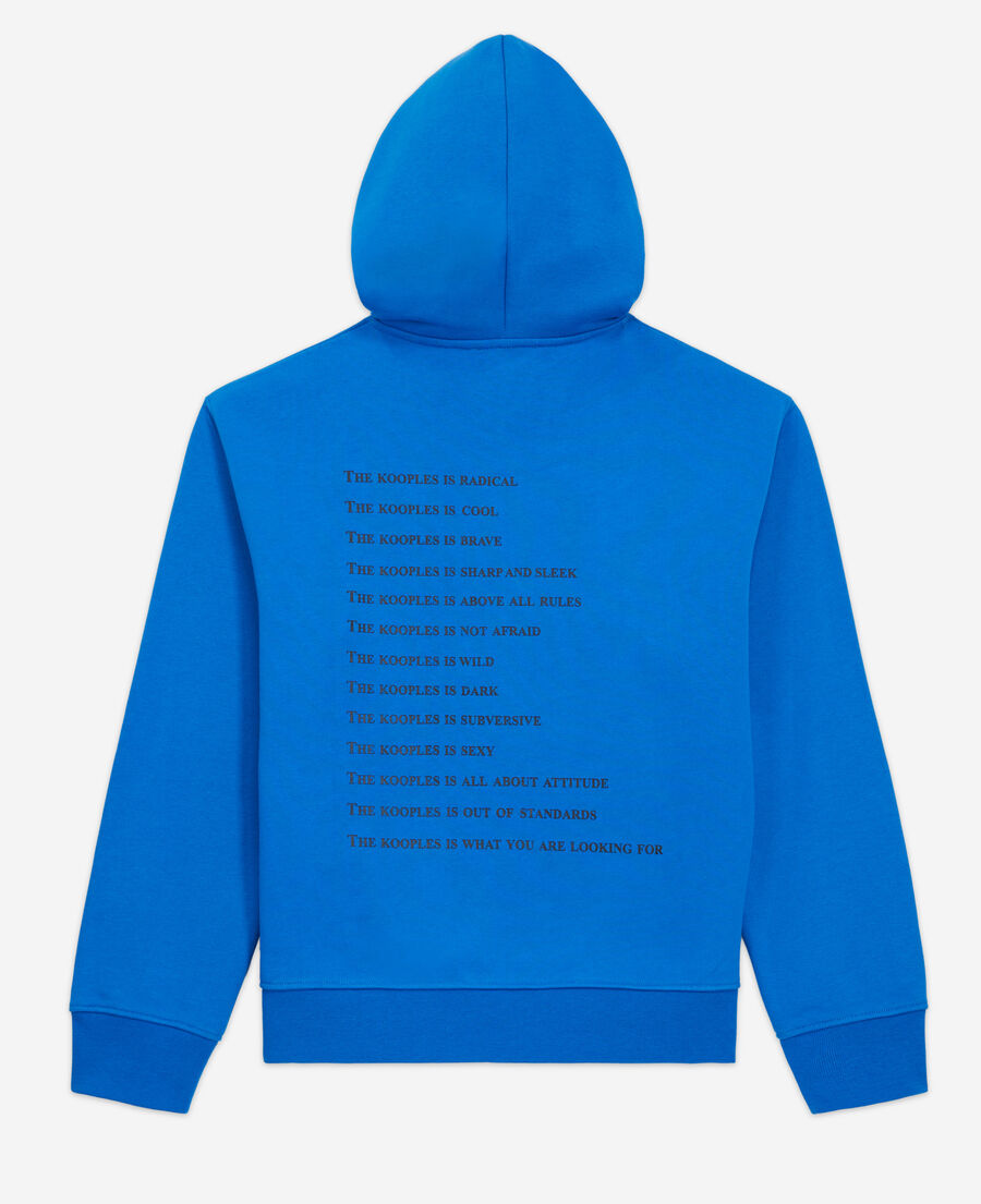 what is blue sweatshirt