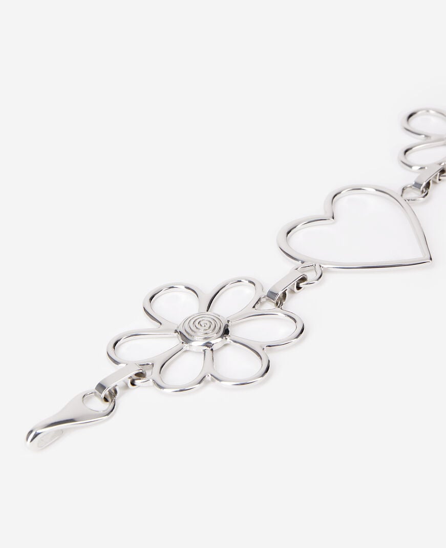 The Kooples FEMME SILVER ceinture chaîne argentée