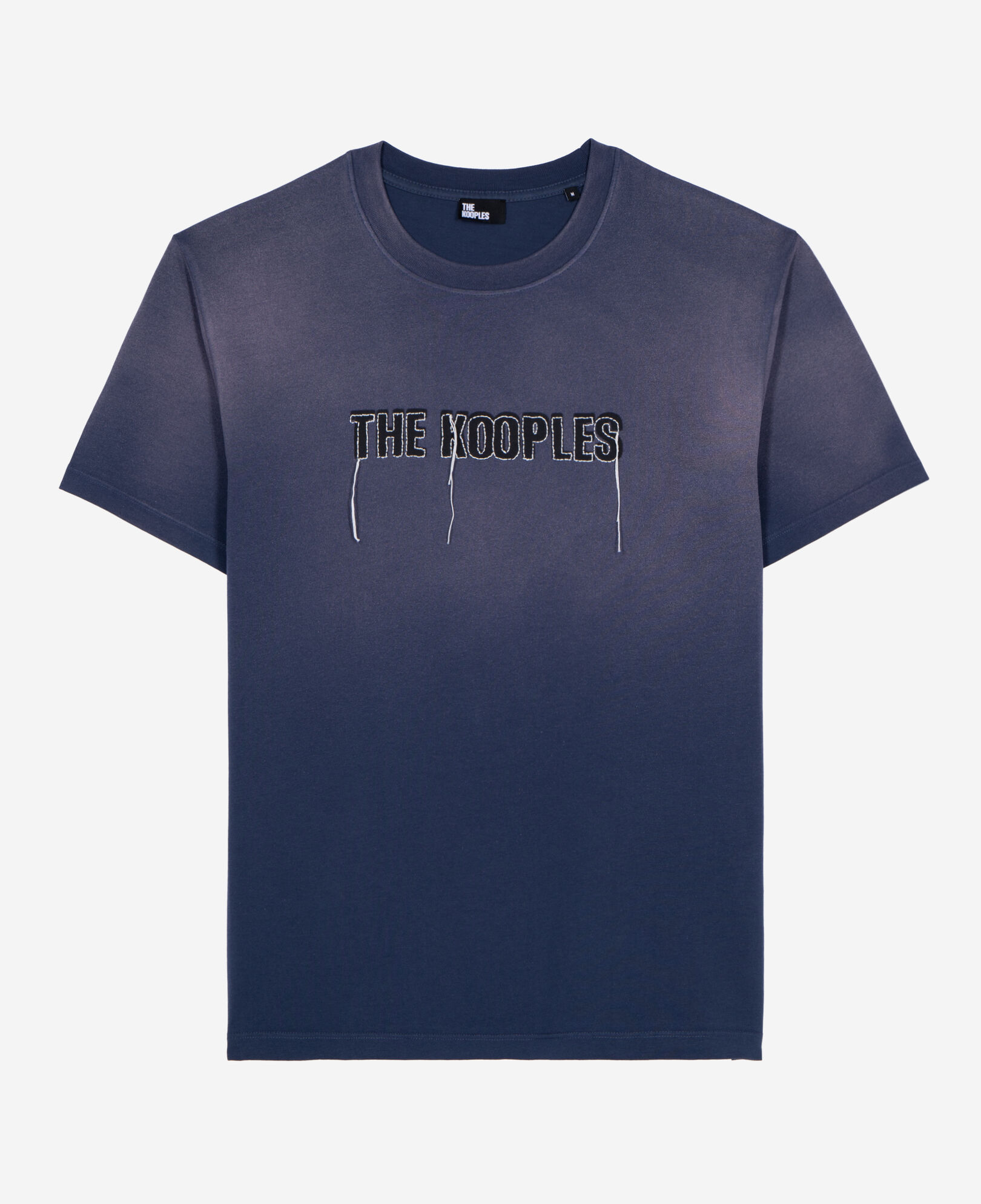 The Kooples MEN DARK NAVY navy logo t-shirt