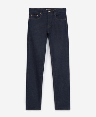 The Kooples H BLUE BRUT slim-fit dark blue jeans