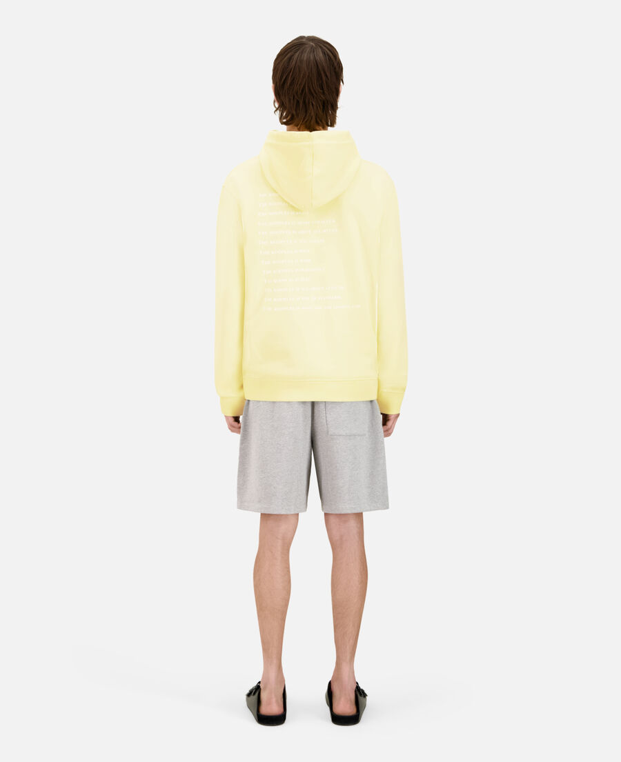 sweatshirt à capuche what is jaune