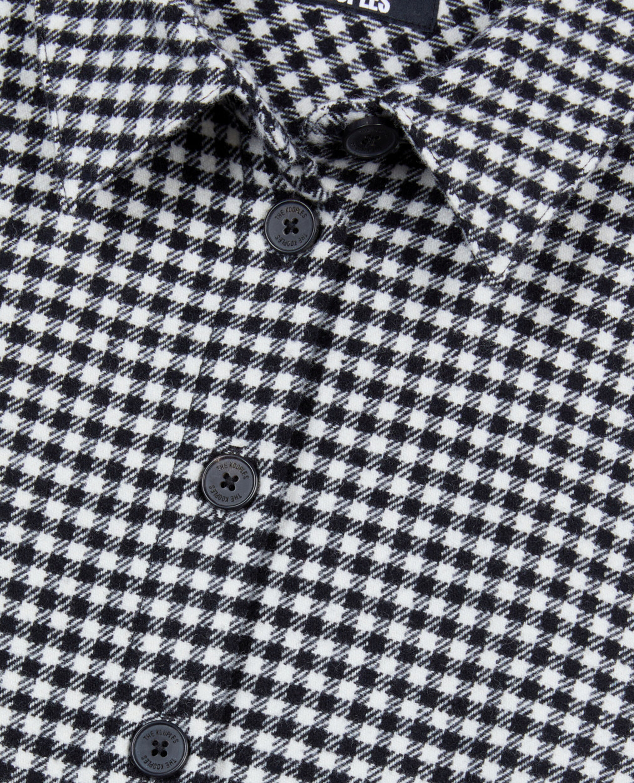 Chemise à carreaux vichy, BLACK WHITE, hi-res image number null