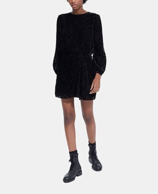 The Kooples WOMEN BLACK short black dress