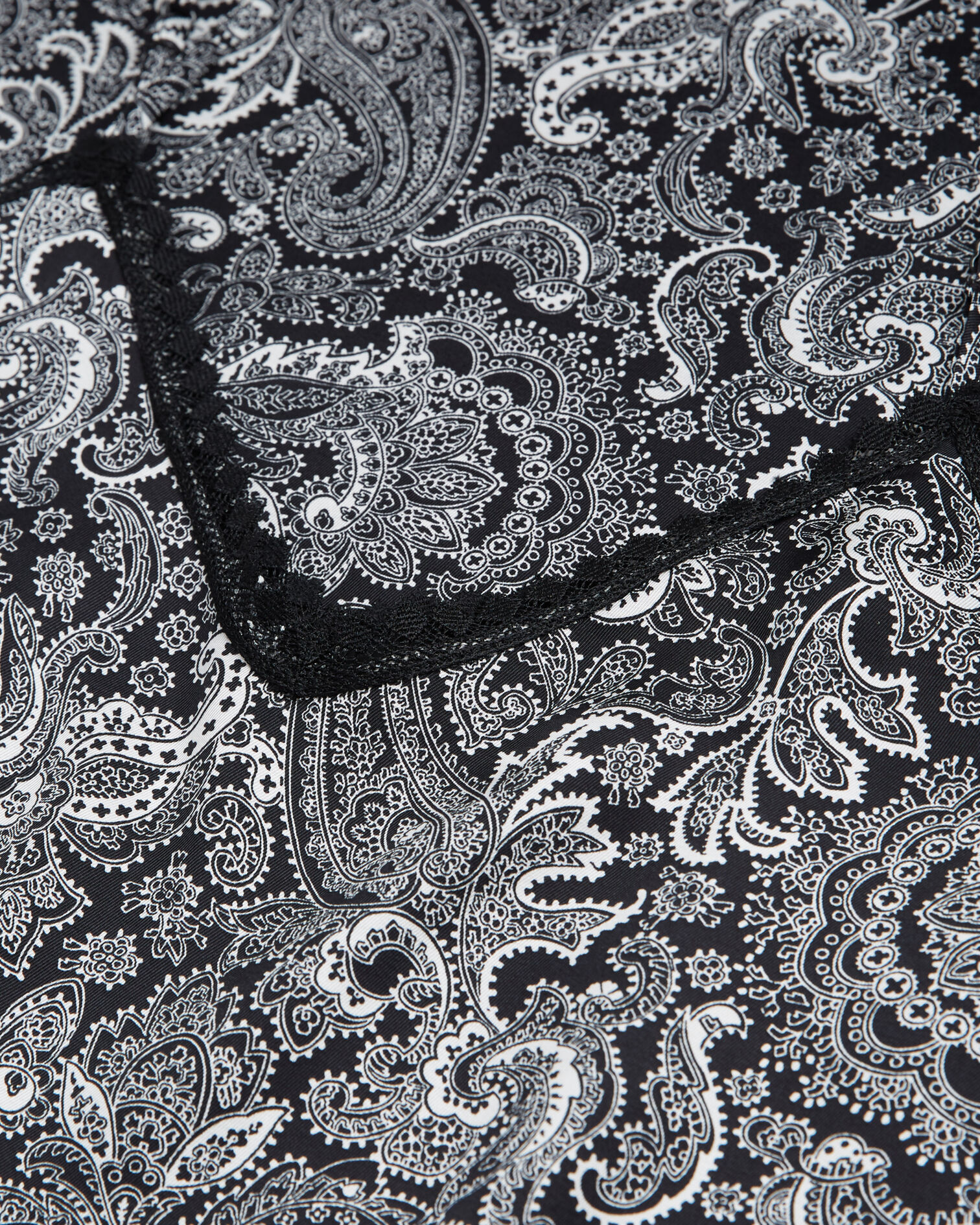 Langes Kleid mit Print, BLACK WHITE, hi-res image number null