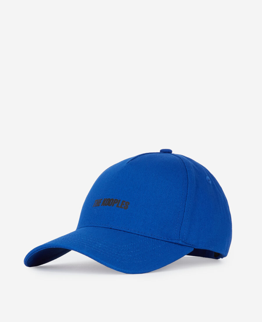 the kooples blue logo cap