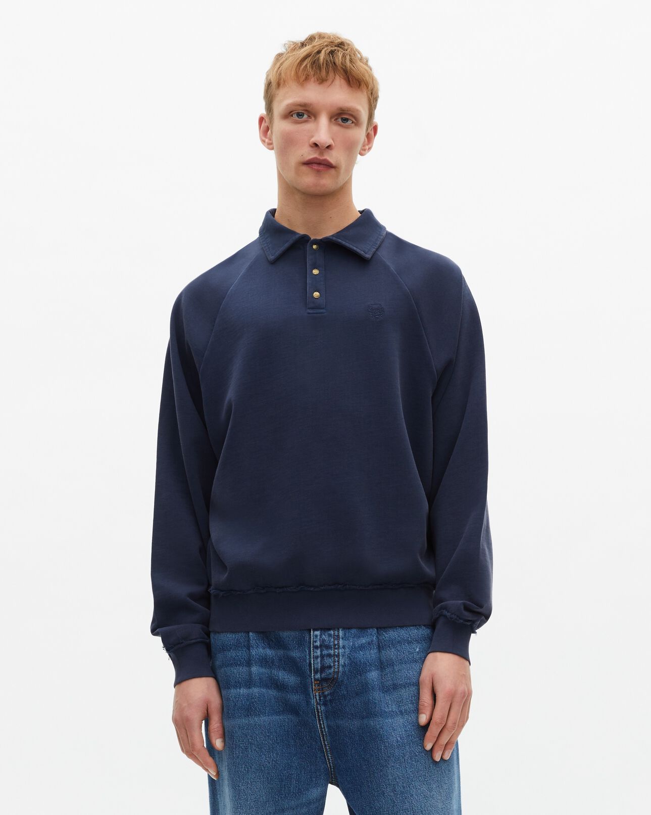 The Kooples HOMME DARK NAVY sweatshirt marine