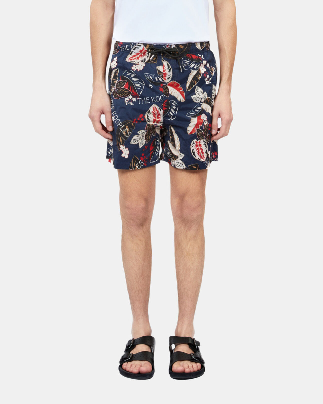 The Kooples HOMBRE NAVY bañador estampado