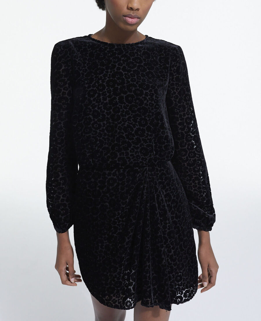 The Kooples WOMEN BLACK short black dress