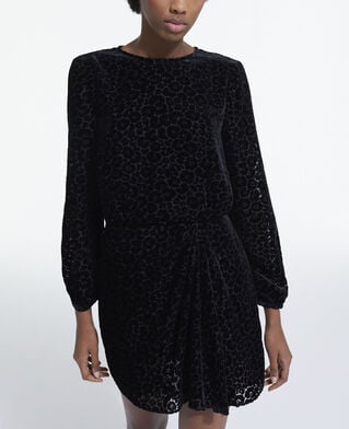 The Kooples WOMEN BLACK short black dress