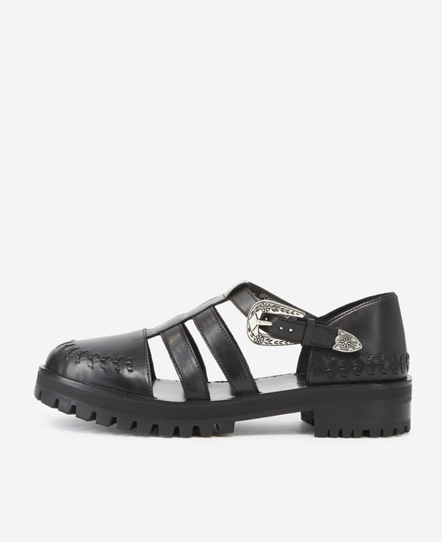 negras piel lisa western | Kooples