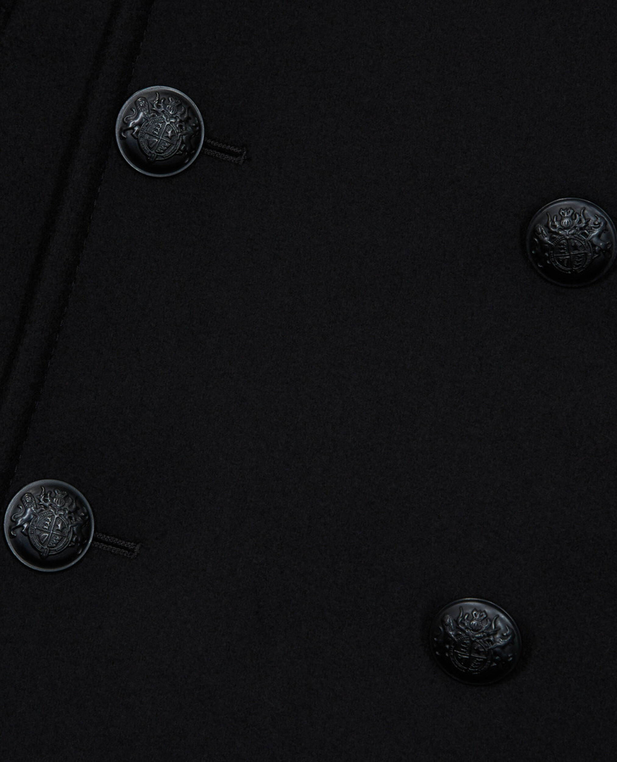 Abrigo lana negro, BLACK, hi-res image number null