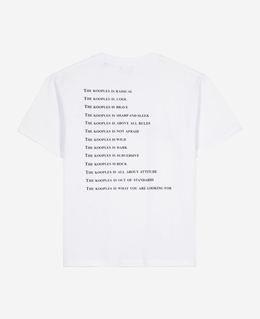 The Kooples WOMEN WHITE white what is t-shirt