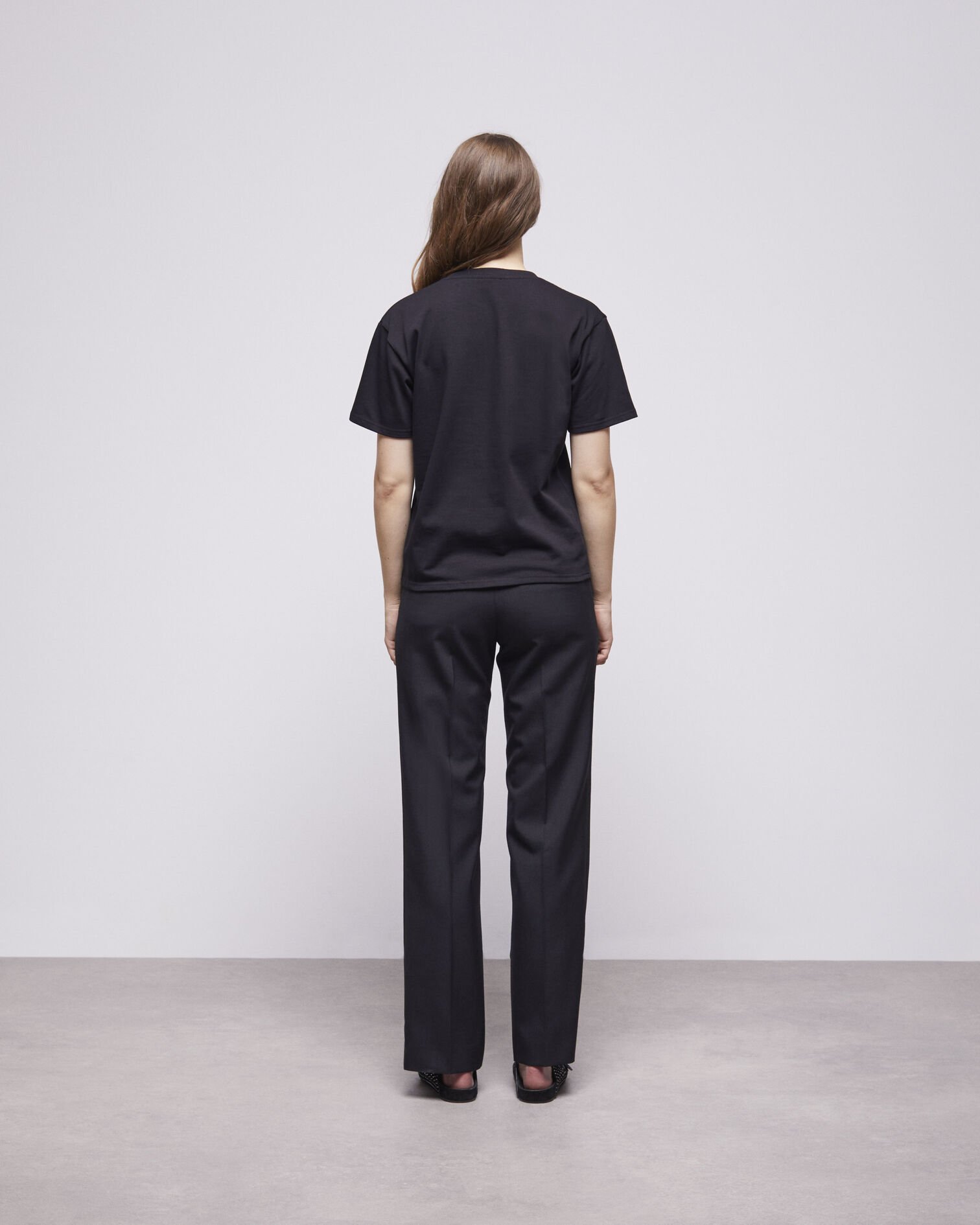 T-shirt Femme logo The Kooples, BLACK, hi-res image number null