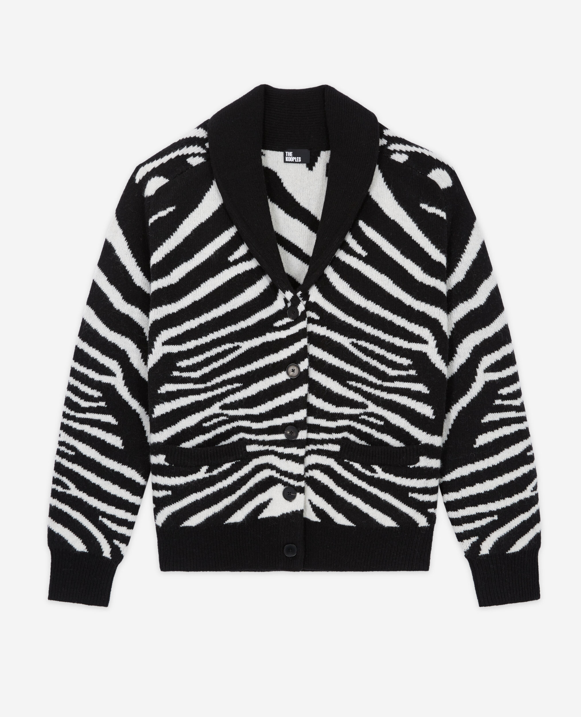 Zebra print cardigan cheap