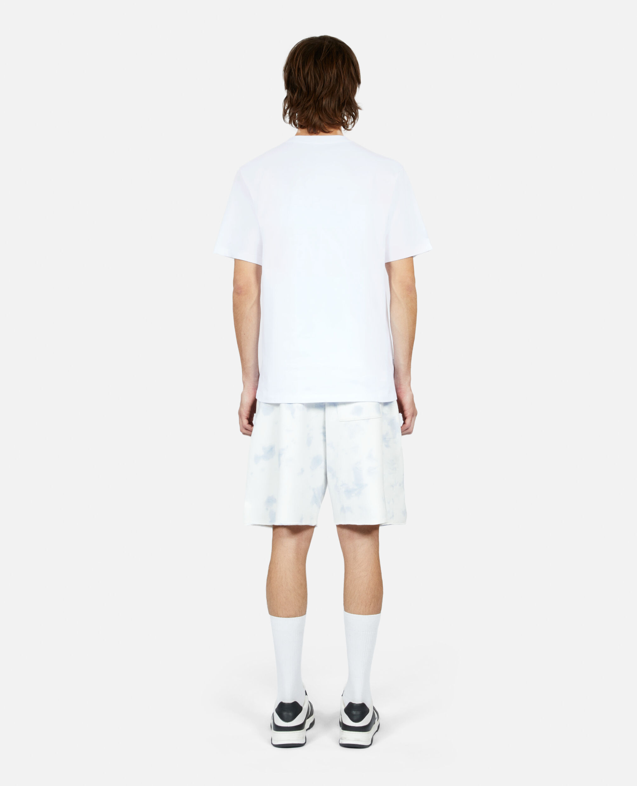Camiseta blanca bordado Feather, WHITE, hi-res image number null