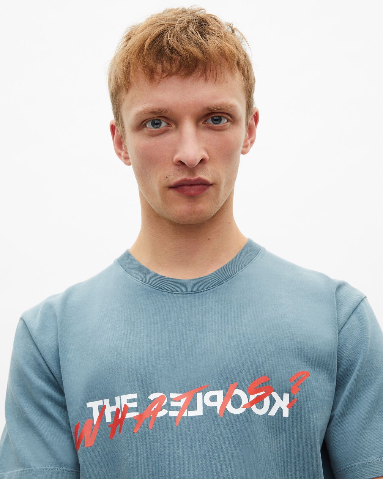 The Kooples H BLUE GREY what is blue t-shirt