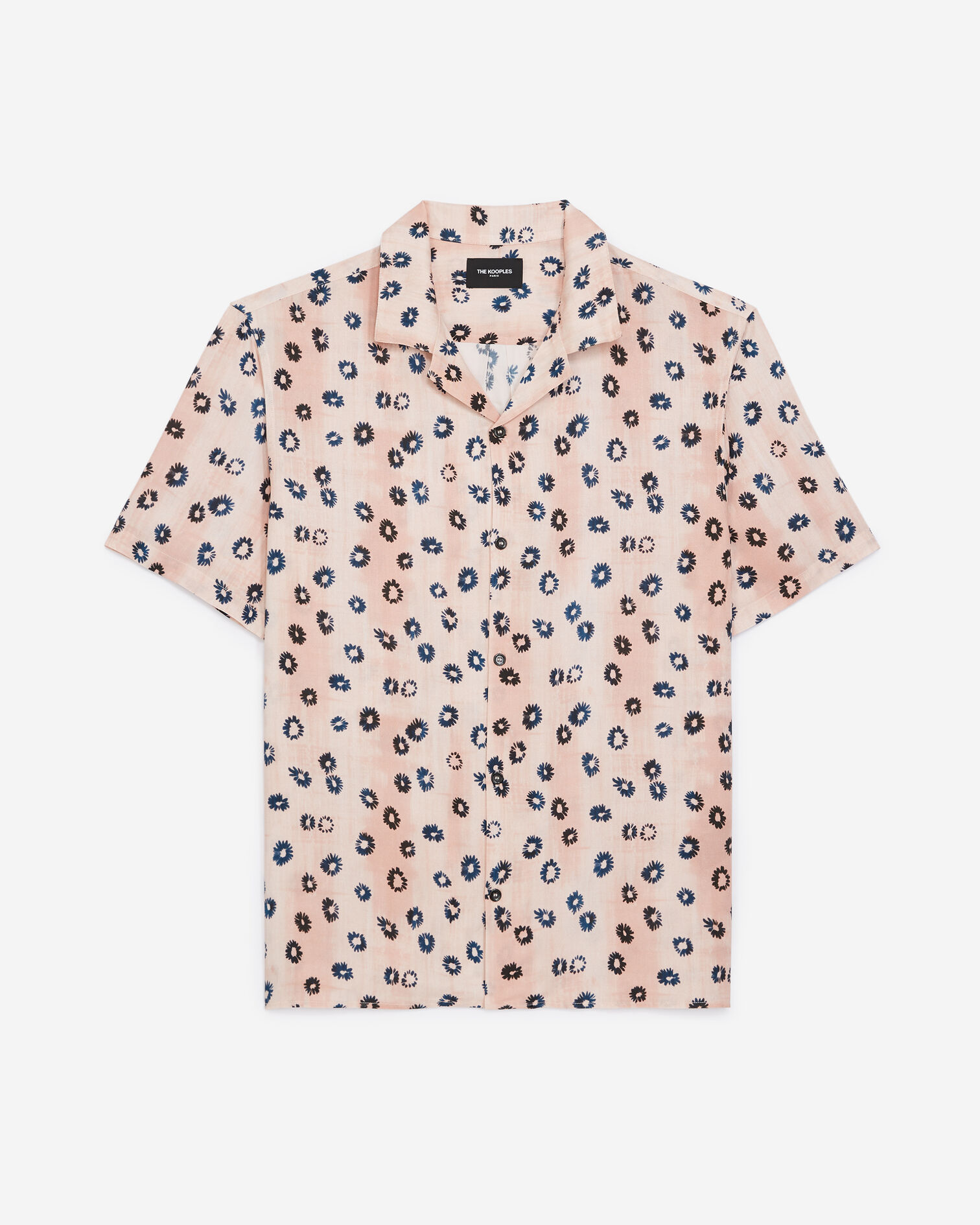 Chemise fluide rose à manches courtes, PINK, hi-res image number null