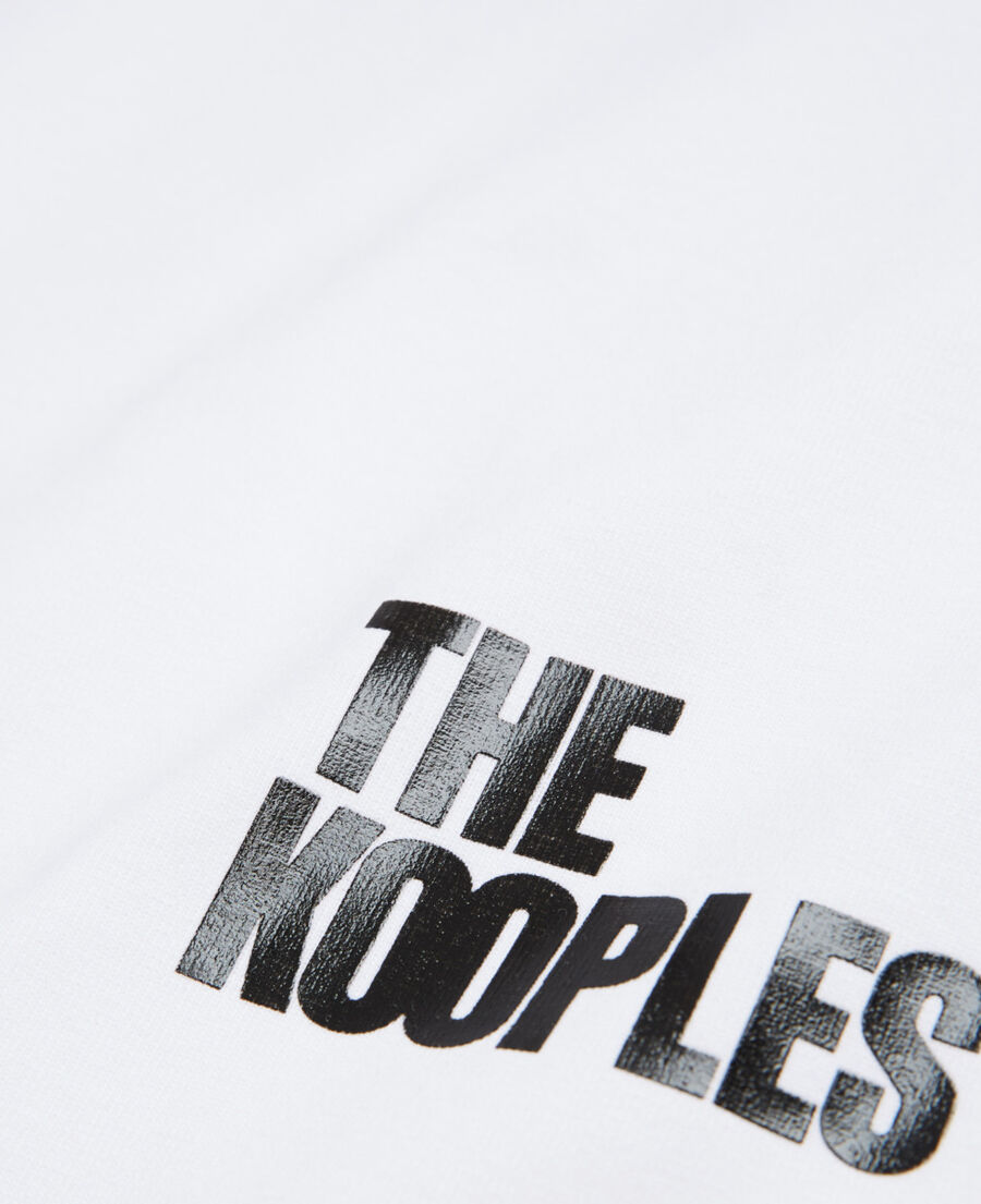 the kooples white logo t-shirt