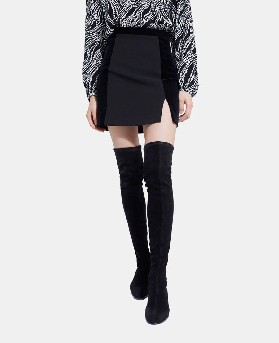 short black skirt